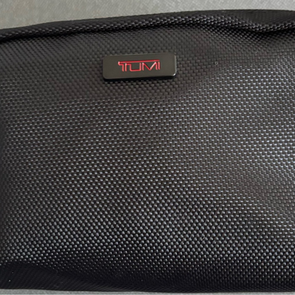 Tumi zip pouch bag